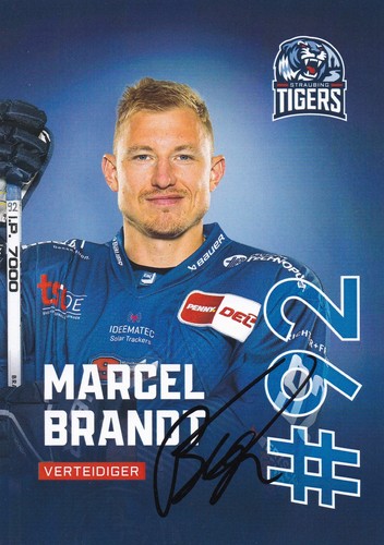 Autogrammkarte marcel brandt - autogrammkarte,