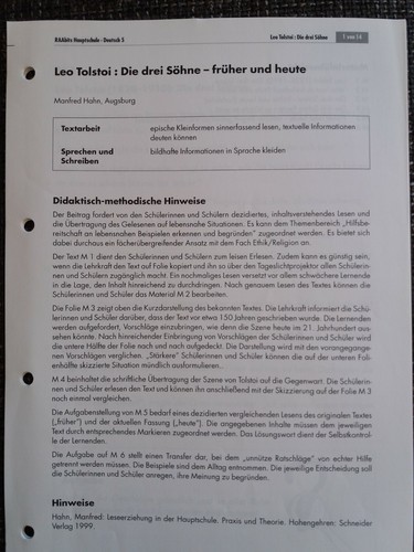 Raabits hauptschule deutsch - raabits,