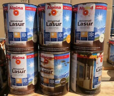 Alpina Universal-Lasur 0,75 L Holzlasur Holzschutz Dünnschicht-Lasur ROST (S234)