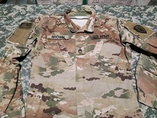 Army OCP Multicam Combat Shirt Medium X-tra Long Top Zustand Neuwertig mit Abz.
