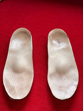 Orthopädische Einlagen Hartschaum mit Lederbezug, Gr. 38,gebraucht,Maße beachten