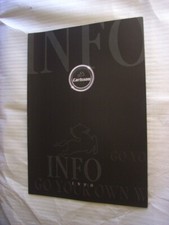 Carlsson Räder + Tuning (A, M, C, E, S-Klasse, SL) Prospekt / Brochure, D/GB