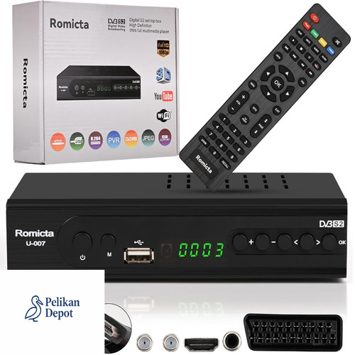 Satelliten receiver pvr usb - hd,