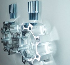 Spurverbreiterungen für Quad ATV 110 mm - 115 mm Lochkreis 35mm hinten und vorne