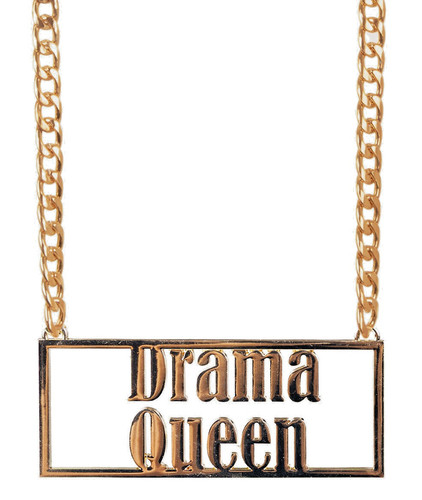 Drama queen halskette - drama,