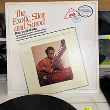 RAVI SHANKAR LP THE EXOTIC SITAR AND SAROD 160f