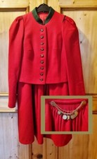 Trachtenkostüm rot Größe 38