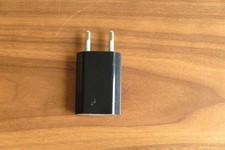 # USB Netzteil Ladegerät Schwarz 5V 1A Adapter EU Stecker Handy Smartphone