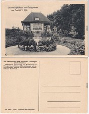 Saalfeld (Saale) Unterkunftshaus der Feengrotten Ansichtskarte 1914
