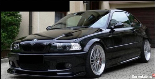 Bmw e46 coupe front - 3, spoiler