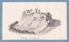 Chiusi Toscana Toskana Italia Italy Italien Zeichung drawing Leifer 1850