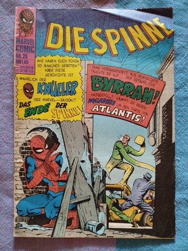 Marvel comic die spinne - spinne, nr.