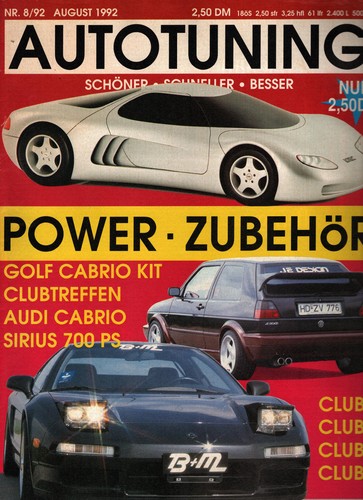 Zeitschrift autotuning von - von, 8