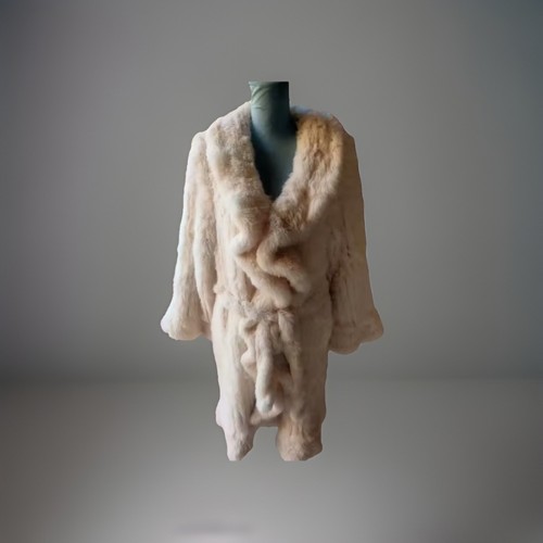 Kaninchenfell gestrickte - kaninchenfell,