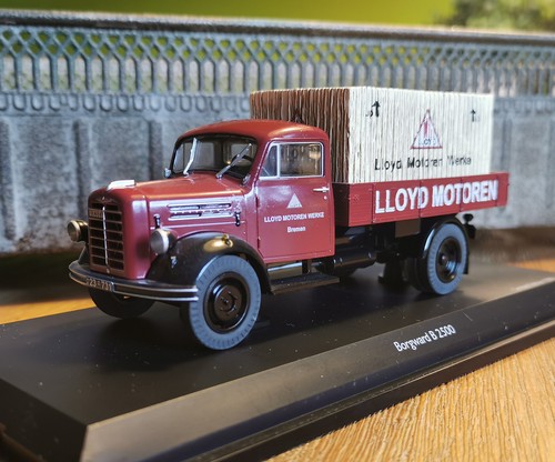 Schuco borgward b2500 - 1:43,