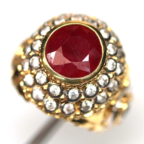 Png rot rubin zirkon ring - png,