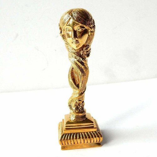 Vergoldete jugendstil dame - jugendstil,