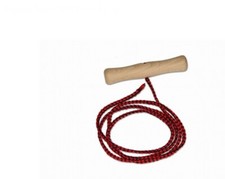 Ziehleine Zugseil 130cm mit Holzgriff für Rodel Schlitten Bobs Zipfel Bob Neu