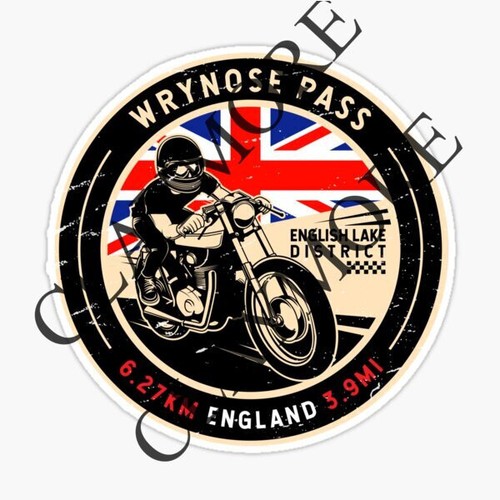 Wrynose pass auto aufkleber - wrynose,