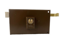 Yale 125 125140DHP Verschluss: 125-HP-14 Dcha, Eisen lackiert, Entrada 70 mm