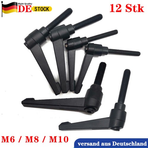 12x klemmhebel spannmutter - klemmhebel,