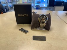 Bulova maquina black skeleton - maquina, black-skeleton