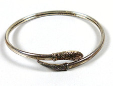 Schlange  Armreif aus 925 Silber signiert
