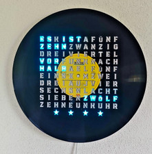 Wortuhr aus einer - , original