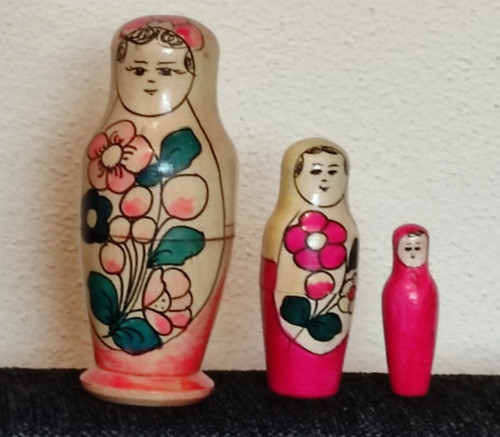 Matroschka teilig - matroschka, 3-teilig