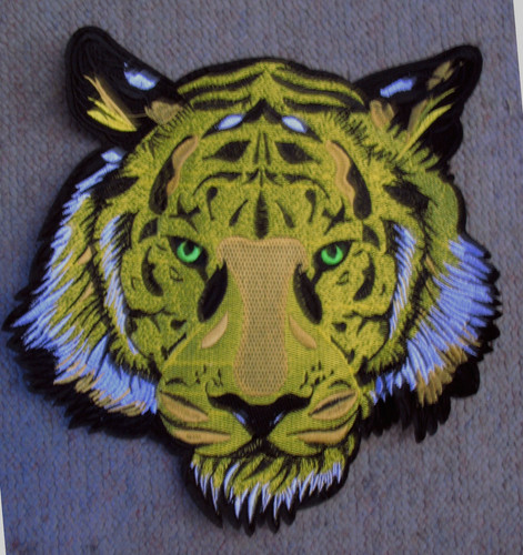 Aufnäher tiger back patch - aufnäher,