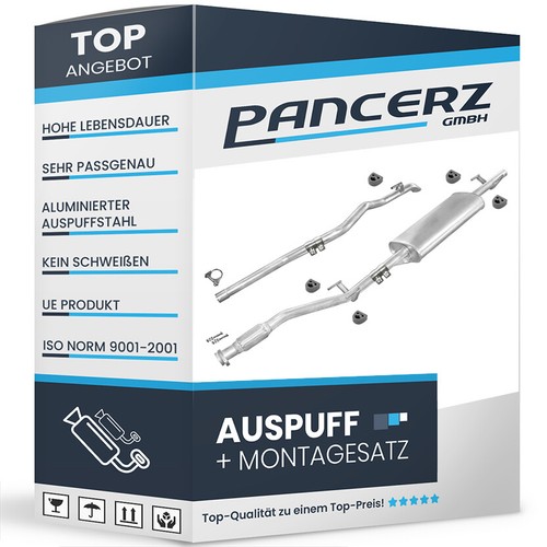 Auspuffanlage für mercedes - auspuffanlage,