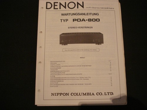 Original service manual - original,