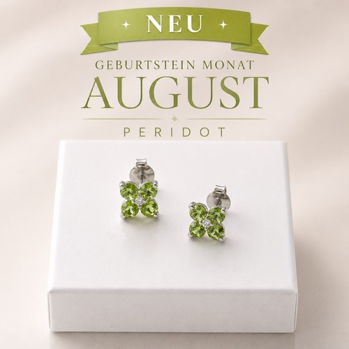 Peridot olivin ohrringe - peridot,