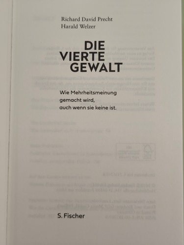 Die vierte gewalt precht - die,