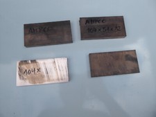 Kupfer Barren massiv hart 104 x 51 x 12 mm Elektrolytkupfer Block Vierkant TOPPi