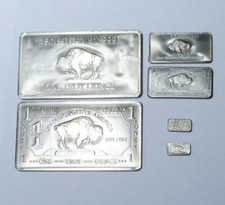 Fine Pure TITANIUM 6x Bar Set