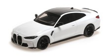 BMW Miniatur M4 2020 weiß