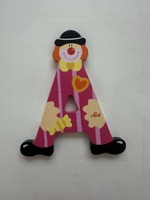 Sevi Holz-Buchstaben - Clown - Kinderzimmer - A - Buchstabe-
