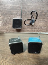 3 Stück Würfelradio mit