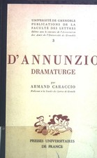 D'Annunzio: Dramaturge