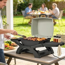 Outsunny Tischgrill Elektrisch