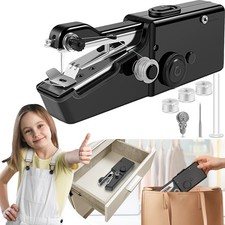 Handnähmaschine Elektrisch Mini Nähmaschine Tragbare Nähwerkzeug Stickmaschine