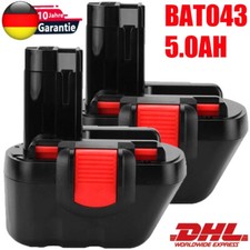 2X Für Bosch Original BAT043 5,0Ah 12V Akku PSR 12VE-2 BAT045 GSR PSR VE2 Ni-MH