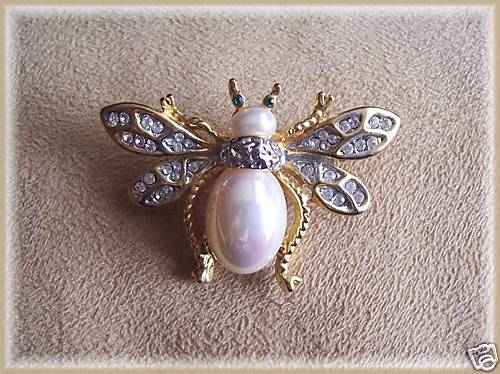 Brosche hummel neu - brosche,