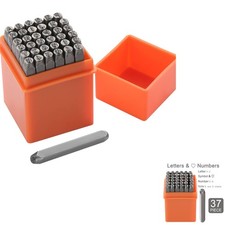 Schlagzahlen Set, Metall, 3mm