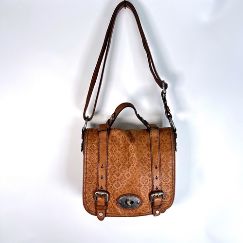 Fossil maddox tan embossed - maddox,