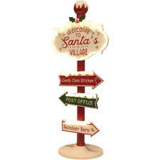 Santa LED XL Wegweiser