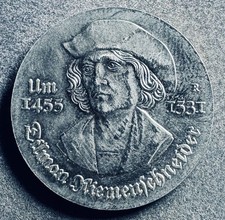 5 Mark 1981 DDR Tilman Riemenschneider KM#79 K290625A0