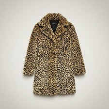 C&A Leo Mantel XS 34 Kunstfell