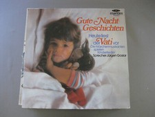 LP Gute Nacht Geschichten- Heute liest der Vati vor- Kinderlieder -J. Goslar 